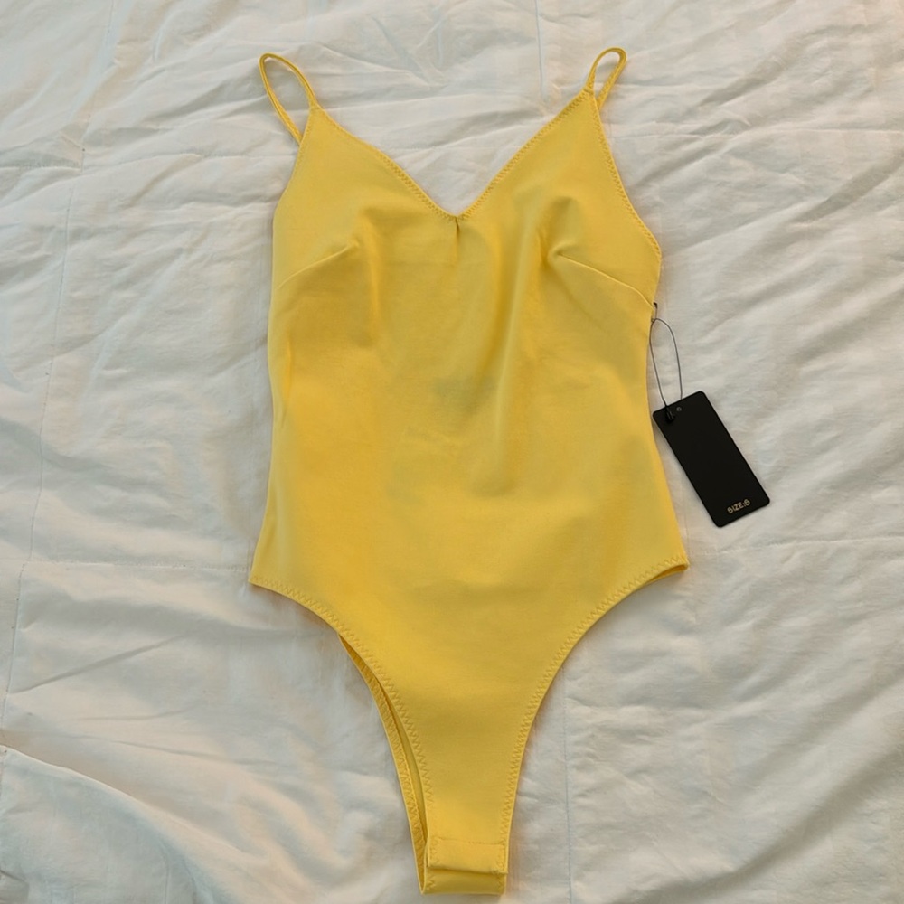 Yellow Bodysuit